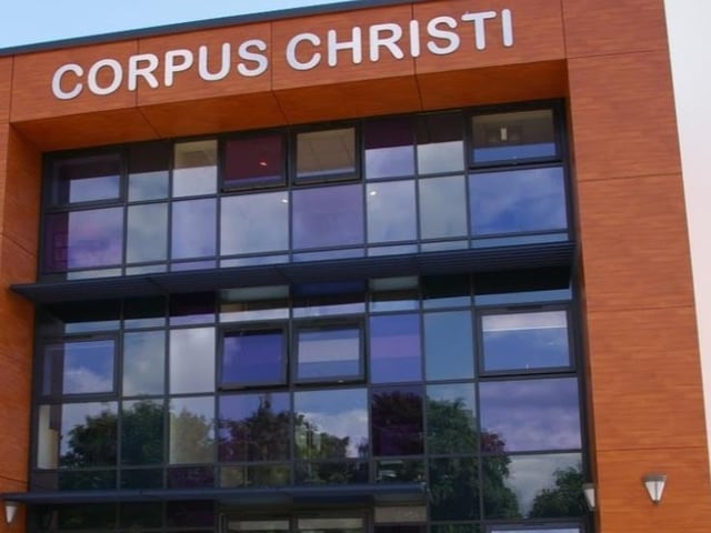 93 per cent of students at Corpus Christi Catholic Primary School met their expected standard.
