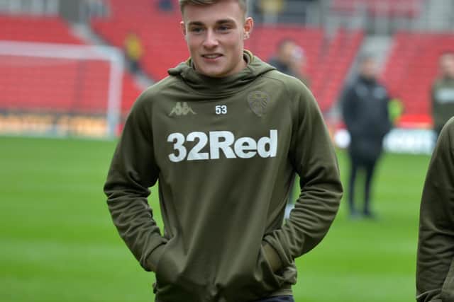 Leeds United academy product Robbie Gotts is set to make his Whites debut against Arsenal.