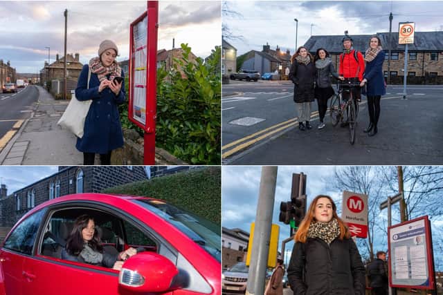 Four competitors raced into Leeds on Tuesday to find out what the fastest mode of transport is for commuting into work