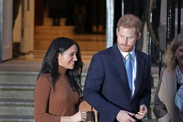 The Duke and Duchess of Sussex cc Yui Mok/PA Wire