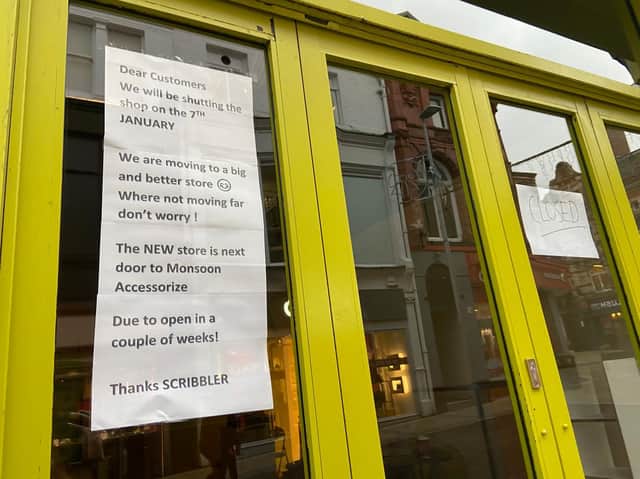 Scribbler in Leeds has closed permanently but the new store will not be far.