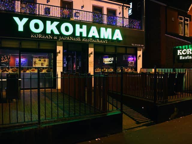 Yokohama restaurant, Roundhay Road, Leeds.