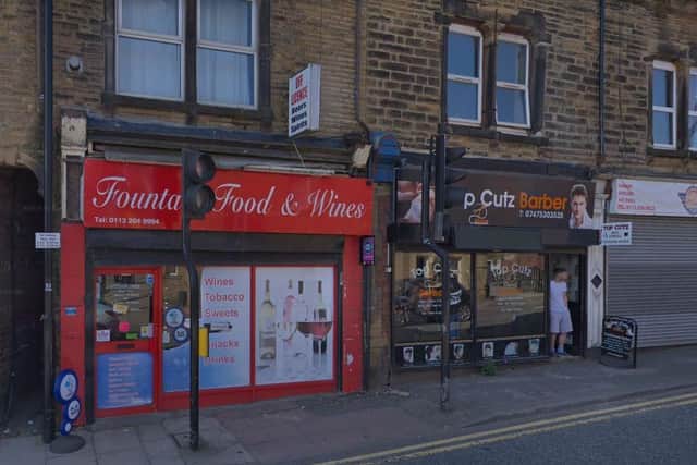 West Yorkshire Trading Standards Officers found illegal tobacco in Fountain Food & Wines in Morley.
