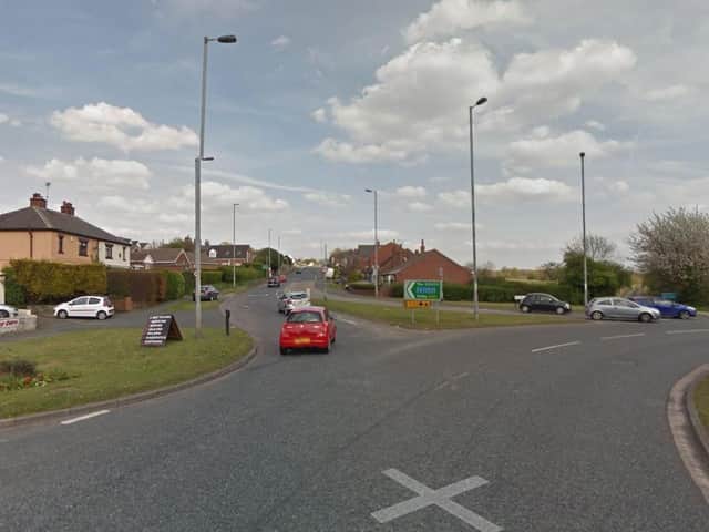 The spillage is at the junction of Selby Road and Wakefield Road. Photo: Google Maps.