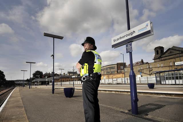 Police officers are known to patrol stations around Yorkshire to crack down on teenagers travelling between towns and cities by train to distribute drugs