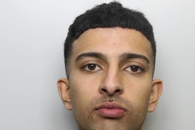 Arjan Sandhu was sent to a young offender institution for 30 months for attacking a man with a machete outside the Odeon cinema in Huddersfield after a screening of the film Blue Story.