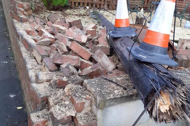 Many residents have had their garden walls or cars damaged during collisions on the road.