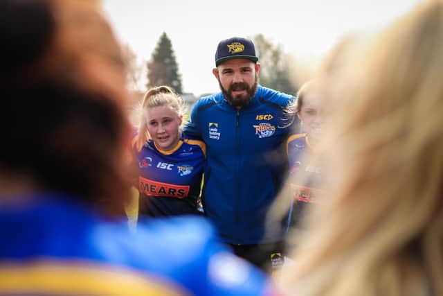 Leeds Rhinos women's team coach Adam Cuthbertson is excited by the World Cup format that includes senior men, women and wheelchair teams. PIC: Alex Whitehead/SWpix.com