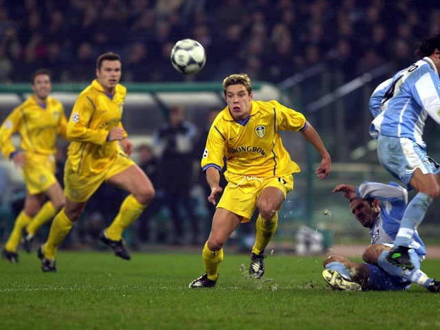 The Whites thoroughly deserved the victory over the Italian champions in Rome. An Alan Smith goal after a moment of brilliance from Mark Viduka gave Leeds the win.