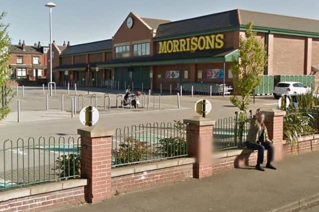 Paula Adair shouted racial abuse at a security guard after she was caught stealing at Morrisons in Harehills, Leeds.