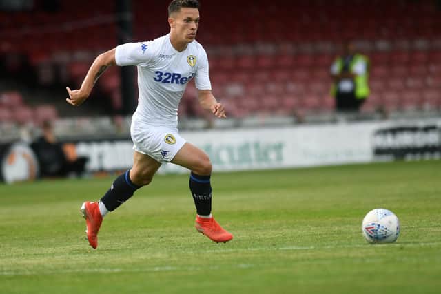 Leeds United forward KunTemenuzhkov in action in pre-season. (Pic: Jonathan Gawthorpe)