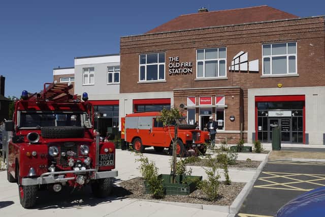 OPEN DAY: Vintage fire vehicles outside The Old Fire Station, Gipton in June 2018. The venue in East Leeds is a community and enterprise hub.