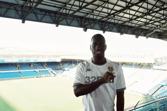 Leeds United's newest recruit Jean-Kevin Augustin. (PIC: LUFC)