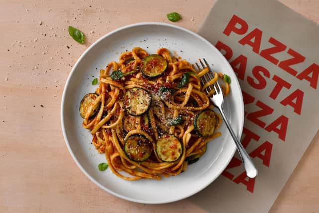 Pazza specialise in fresh pasta and delicious sauces.