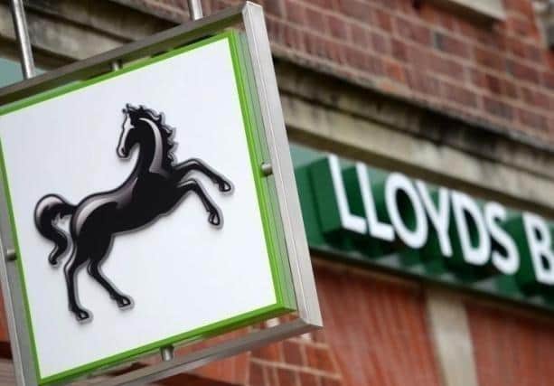 A Lloyds branch.