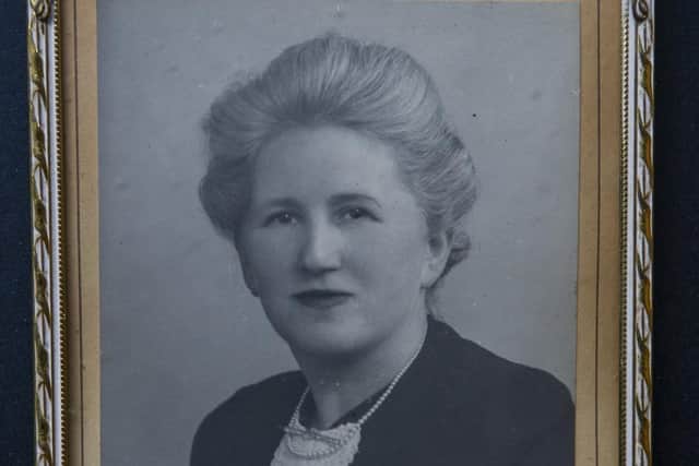 Leisel Carter's German mother Martha. It is thought the photograph was taken in England during the 1940s.