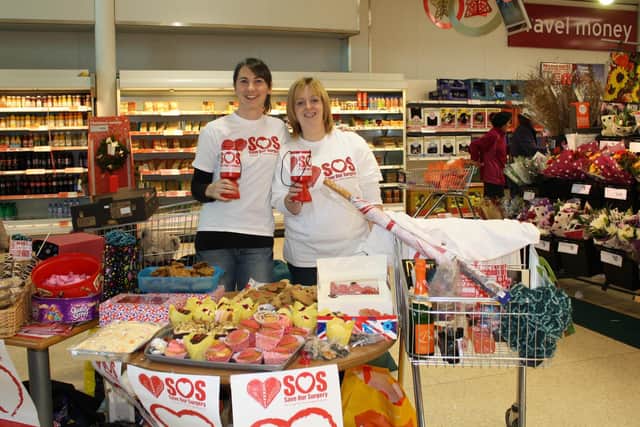 Carmen Greene and sister Emma Emmerson who started the Wear Red Day campaign.