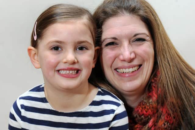 JessMitchelmore, aged 4, from Kippax with her mum Joanna, are helping raise money for the Childrens Heart Surgery Fund.