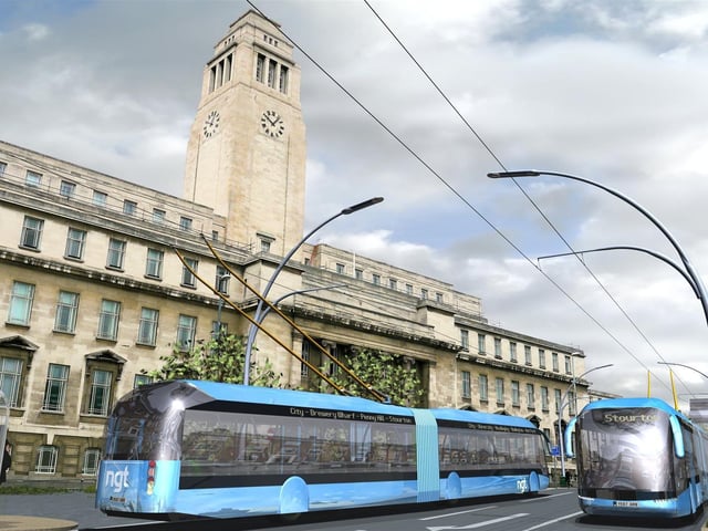 It was to travel from Holt Park, along the A660 corridor through Headingley, Hyde Park and Woodhouse, through the city centre and on to Stourton via Belle Isle and Hunslet.