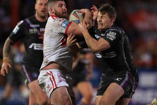 Jacob Miller and Wakefield Trinity found the going tough in Super League round one. Picture by Mike Egerton PA.