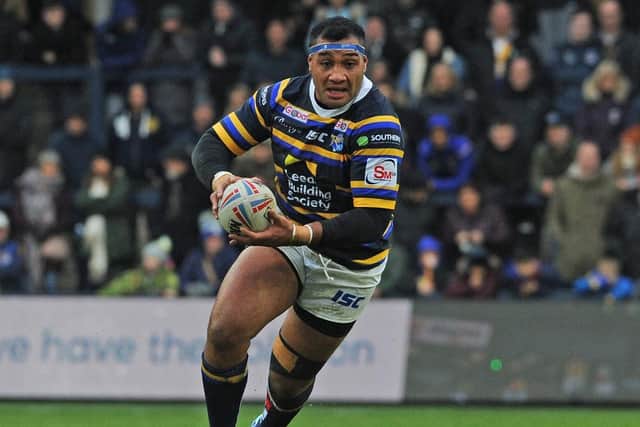 Ava Seumanufagai returns to Rhinos' 21. Picture by Steve Riding.