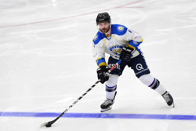 CONFIDENT: Leeds Chiefs player-coach, Sam Zajac is backing his team to derail Telford Tigers' NIHL National title bid. Picture: Jonathan Gawthorpe.