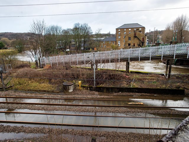 The train line has been closed all day with replacement buses replacing the services.
