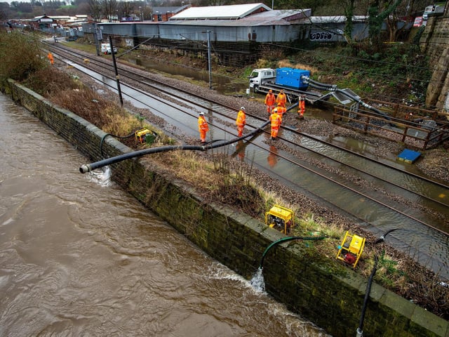 The disruption meant travellers commuting to Leeds from Ilkley, Skipton or Bradford Forster Square had to use other services.