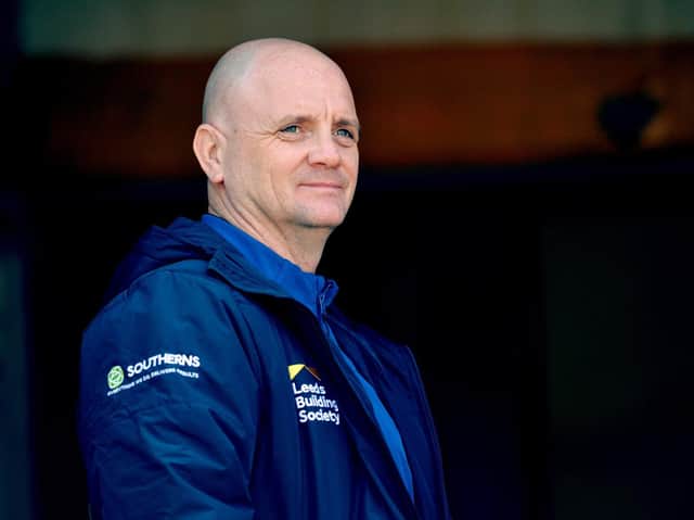 Flooding has failed to seriously disrupt Leeds Rhinos coach Richard Agar's preparations for Friday's visit of Hull KR. Picture by Bruce Rollinson.