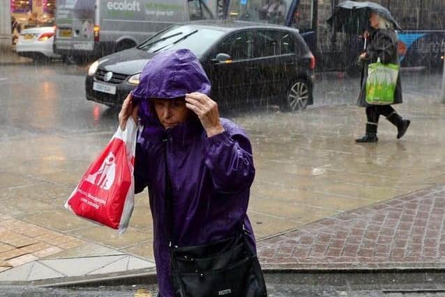 Heavy rain and extreme wind is set to batter Leeds