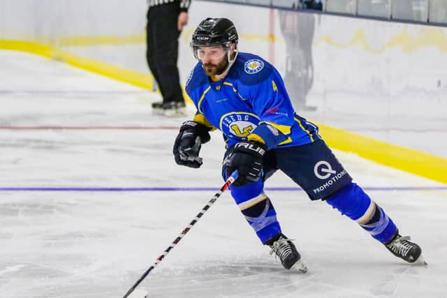 WE MEET AGAIN: Familiarity with Leeds player-coach Sam Zajac from time spent playing alongside one another in Swindon two years ago, helped the move for Jordan kelsall. Picture courtesy of Mark Ferriss.