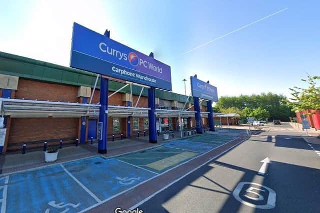 Shoplifter Benjamin Wallbank attack staff member at Currys store at Crown Point retail park