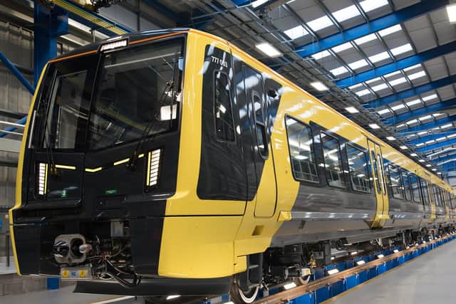 The new trains that Liverpool City region has funded for the Merseyrail.