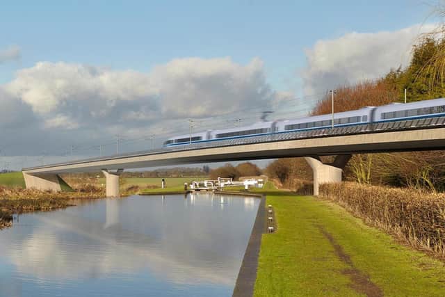 The Government has given its backing for the HS2 scheme to go ahead in full. Picture: HS2/PA Wire
