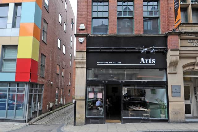 Arts Cafe, on Call Lane, has closed down after 25 years of trading