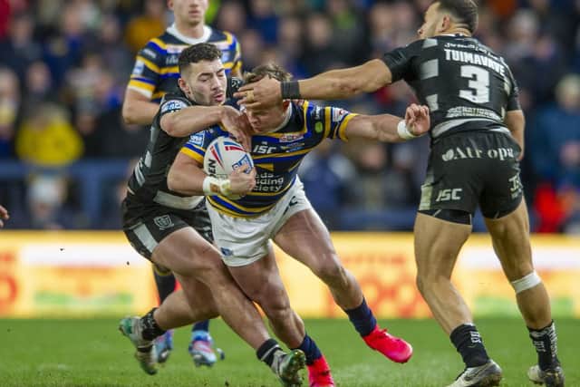 Rhinos' James Donaldson will face his former club. Picture by Tony Johnnson.