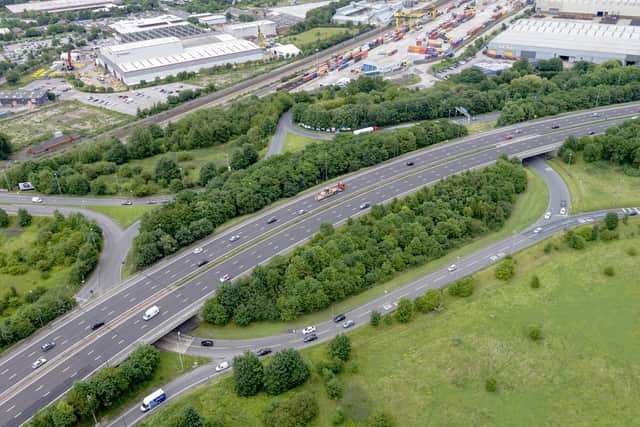 This is thesecond phase of the multi-million pound redevelopment of the M621