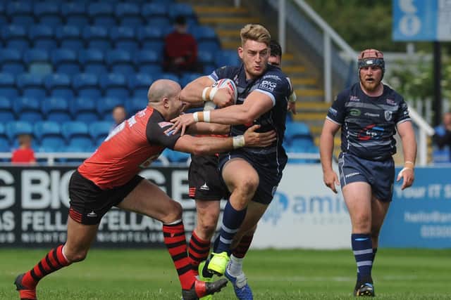 Former Leeds and Featherstone forward Jack Ormondroyd is in Salford's squad. Picxture by Tony Johnson.