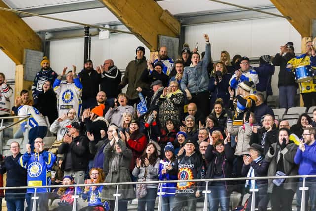 Leeds Chiefs' fans are already proving quite vocal, says Patrik Valcak. Picture courtesy of Mark Ferriss.