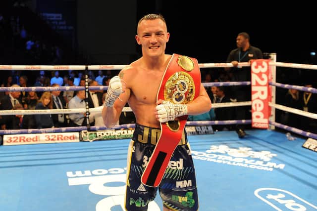 SPORTSMAN OF THE YEAR: Josh Warrington. Picture by Steve Riding
