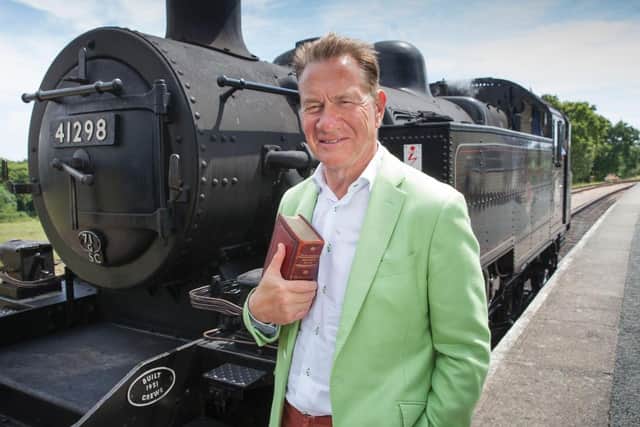 Former minister Michael Portillo now presents TV doucmentaries about the world's railway journeys.