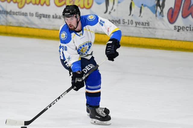 HOMEGROWN: Bobby Streetly, in action against Swindon Wildcats in November last year. Picture courtesy of gw-images.com
