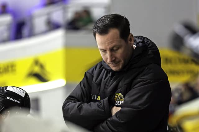 Bracknell Bees had coach, Doug Sheppard. Picture courtesy of Kevin Slyfield.,