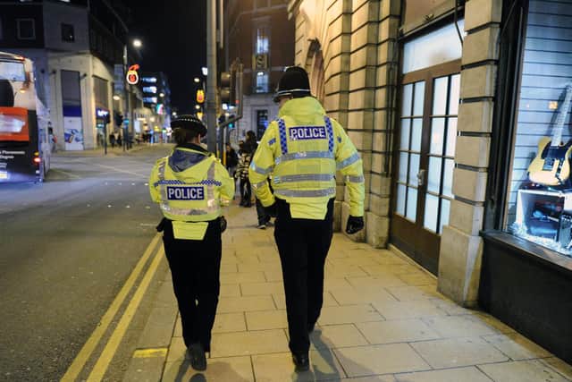 A total of 634 assaults against police officers and staff were recorded in Leeds district last year. Picture: Bruce Rollinson