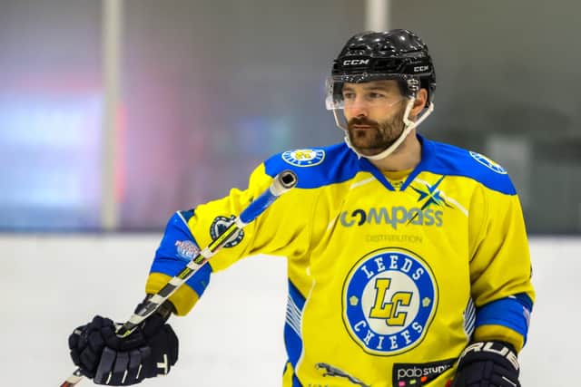 HEAD START: Leeds Chiefs' player-coach Sam Zajac has already started planning for next season, his team missing out on the NIHL National playoffs in their debut campaign. Picture courtesy of Mark Ferriss.