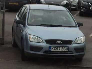 The thieves used a Ford Focus bearing a cloned registration number.