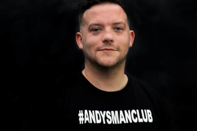 Andy Wilson, who set up the Leeds branch of Andy's Man Club.