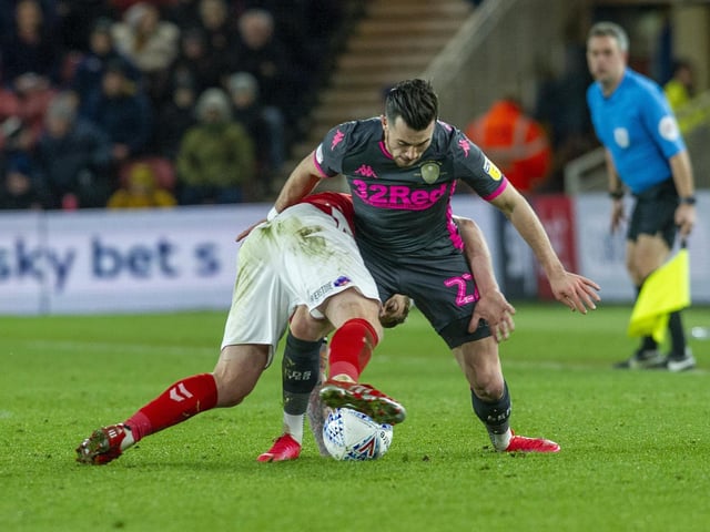 2019/20: 103 | 2018/19: 42 - Taking Leeds down the pitch at pace is one of Harrison's biggest strengths. His first touch helps because he instantly has the ball under control and can get Leeds on the move.