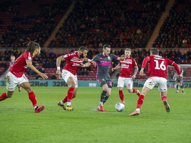 2019/20: 149 | 2018/19: 97 - This shows his influence in Leeds' attacks. Some of the touches he takes can be seen as unnecessary but boxes are often packed, making a final ball almost impossible.