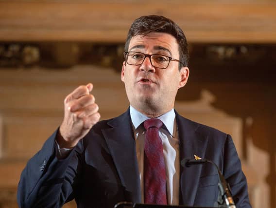 Greater Manchester metro mayor Andy Burnham